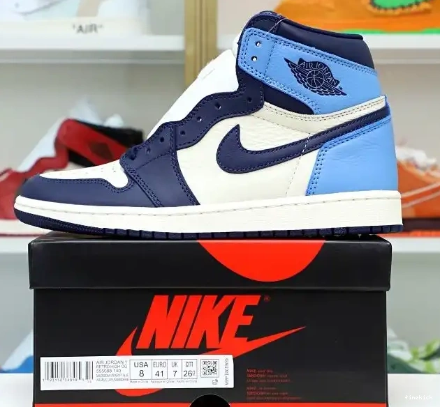 RETRO AIR HIGH 'OBSIDIAN' OG JORDAN 1 0508